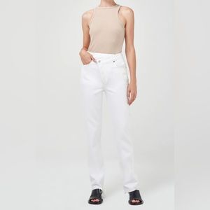 Agolde Criss Cross Straight in Element Size 23